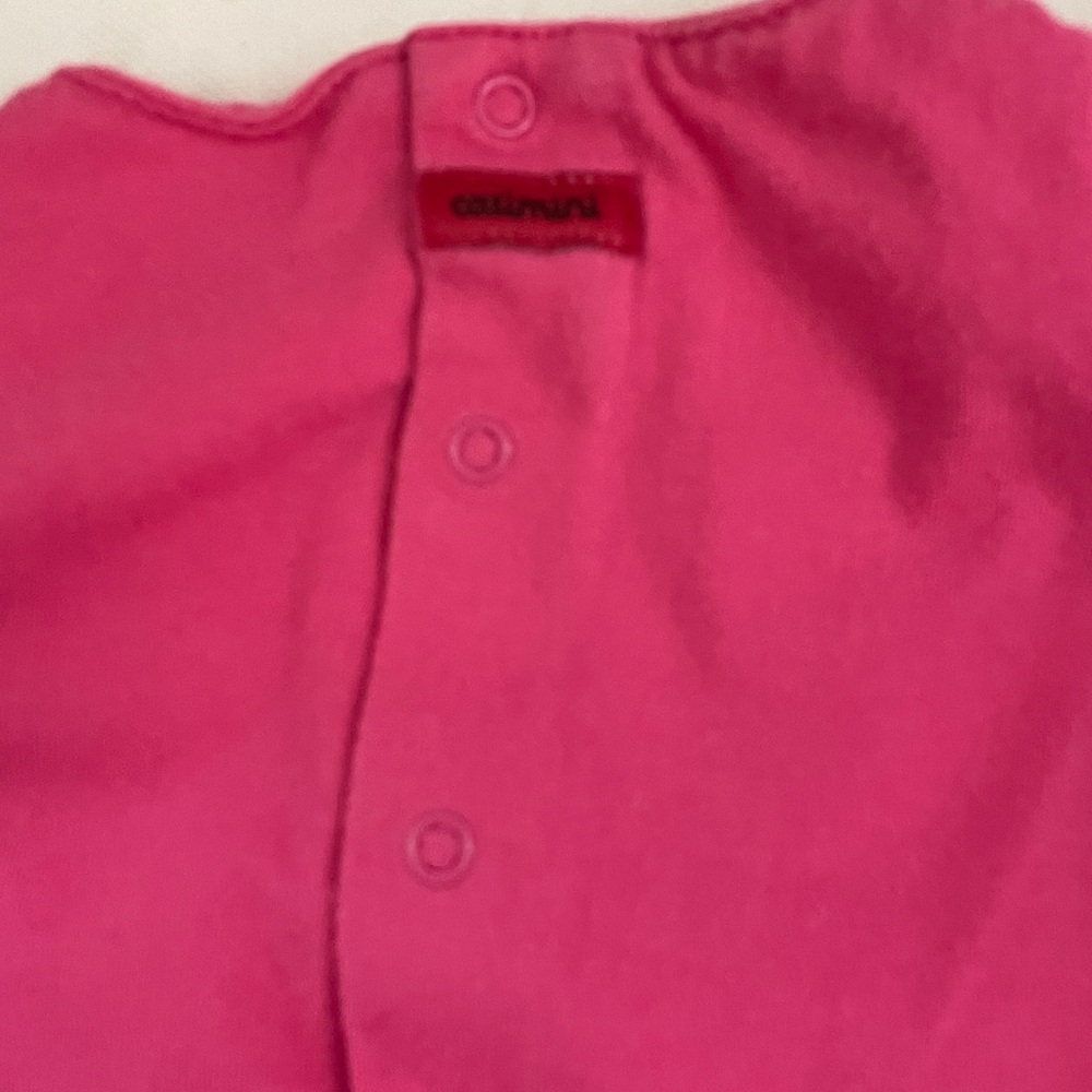 Catimini Fuchsia Top with embroidery designed in France 9m - Picture 7 of 7